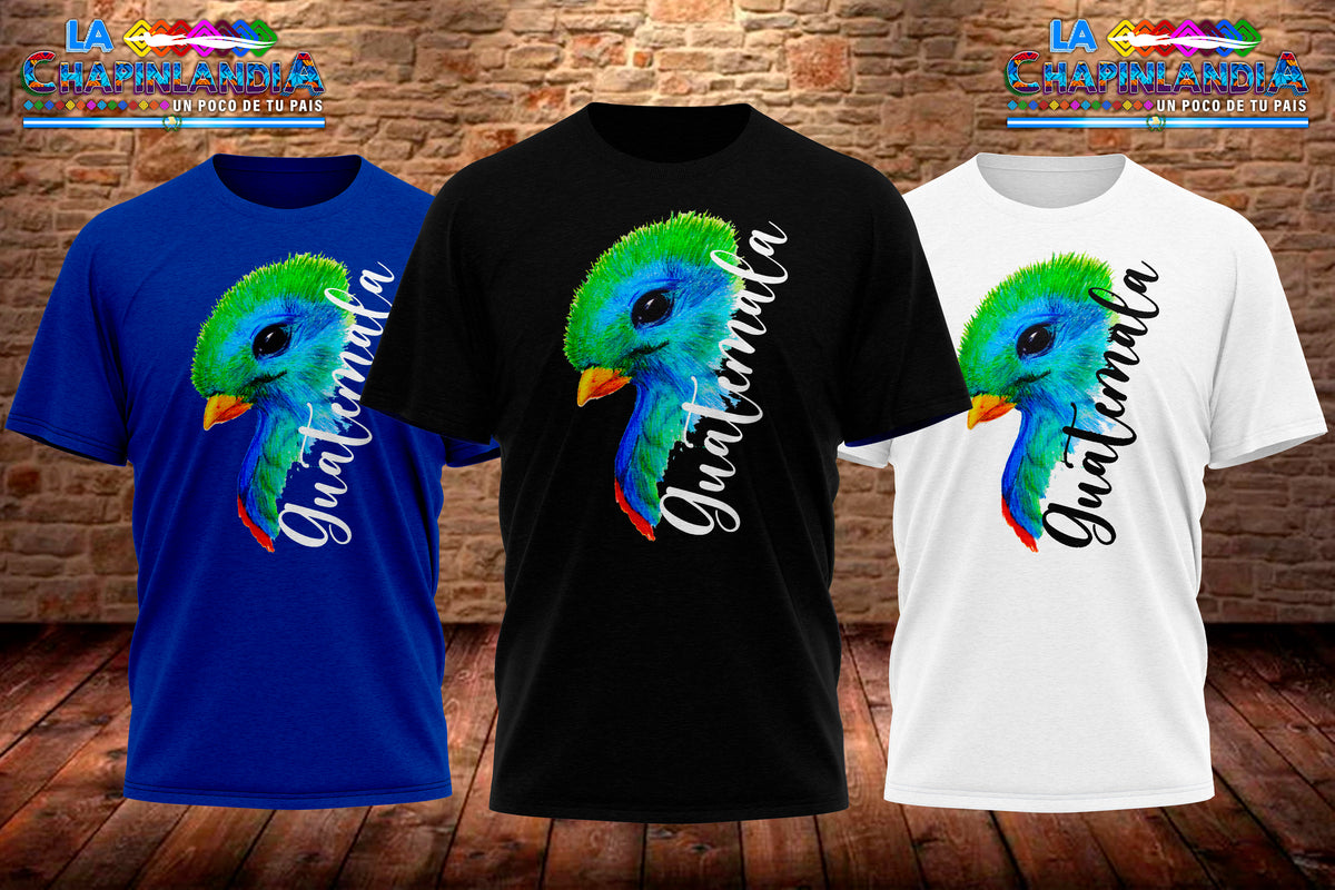 Guatemala Quetzal T-shirt Short Sleeve, Guatemala Flag T-shirt