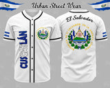 El Salvador State Baseball Jersey