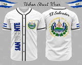 El Salvador State Baseball Jersey