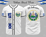 El Salvador State Baseball Jersey