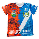 Guatemala Costa Rica Unisex Soccer Jersey