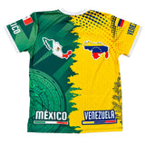 Mexico Venezuela Unisex Soccer Jersey