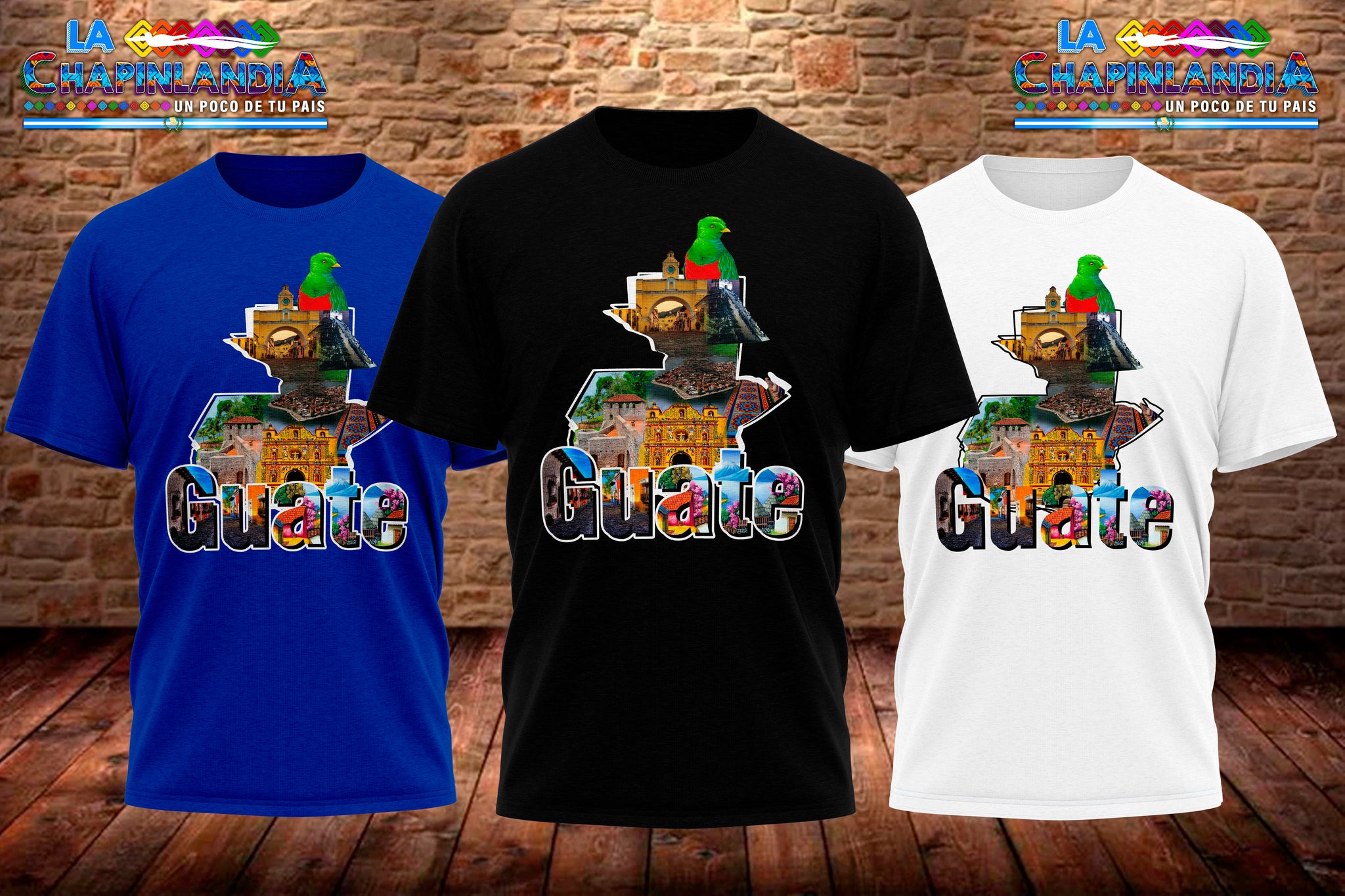 Guatemala Playera TShirt Short Sleeve, Guatemala Flag Tshirt, Unisex