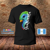 Guatemala Quetzal T-shirt Short Sleeve, Guatemala Flag T-shirt, Unisex T-shirt, USA Made